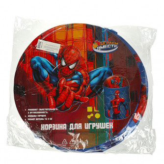 Корзина для игрушек человек-паук 43*60см ИГРАЕМ ВМЕСТЕ XDP-17957-R  