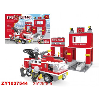 Конструктор Пожарная станция ZY1037544