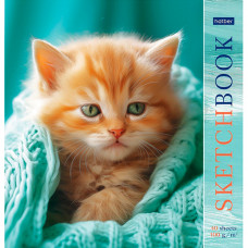 Блокнот-SketchBook А4, 40л, Hatber 