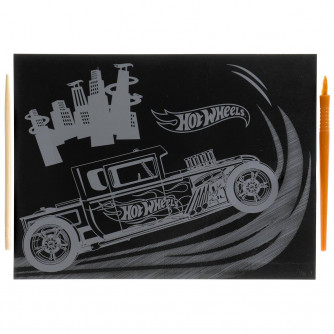 Гравюра MultiArt Hot Wheels SCRATCHART-CLR-HW1