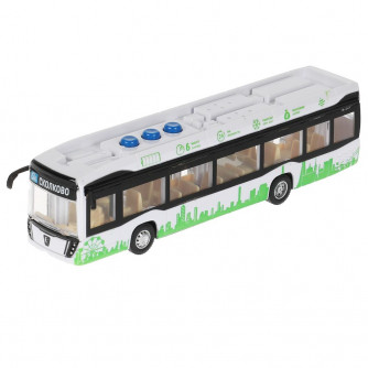 Машинка инерционная Технопарк Электробус КамАЗ 6282 KAMAZBUS-20PL-WHGN