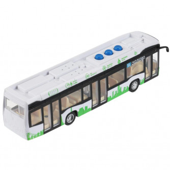 Машинка инерционная Технопарк Электробус КамАЗ 6282 KAMAZBUS-20PL-WHGN