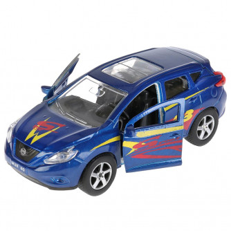 Машина металл NISSAN murano СПОРТ, 12 см, двери, багаж., инерц., кор. Технопарк SB-17-75-NM-S-WB