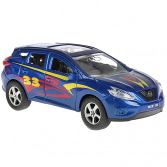 Машина металл NISSAN murano СПОРТ, 12 см, двери, багаж., инерц., кор. Технопарк SB-17-75-NM-S-WB