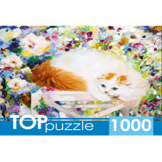 TOPpuzzle. ПАЗЛЫ 1000 элементов. РУКТП1000-9848 Г. Котинова. В летнем саду