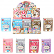 Конструктор 3D сборная фигурка монстрики, в дисплее Город мастеров 19022-TREND    