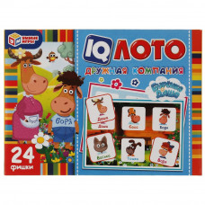 IQ-лото Умные игры Бурёнка Даша Дружная компания 4680107925305