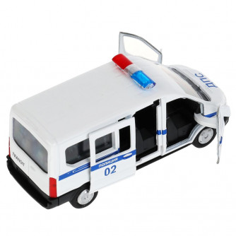 Металлическая машинка Технопарк FORD Transit Полиция SB-18-18-P(W)-WB