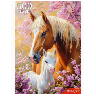ПАЗЛЫ 500 элементов. ЖЕРЕБЁНОК (Арт. Ф500-1736)   