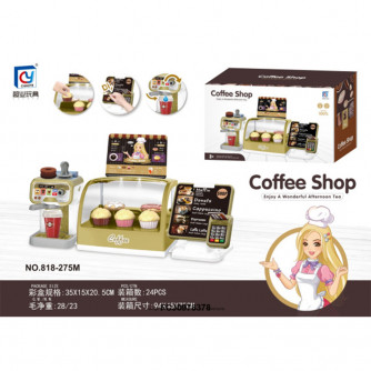 Игровой набор 818-275M Кафе в кор. FCJ0978378 Игровой набор 818-275M Кафе в кор. FCJ0978378