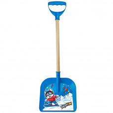 Лопата 65 см Хаски дер. черенок, голубая Dvizhok ЛГ 2  