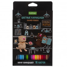 Цв.каранд.18цв. Hatber ECO 