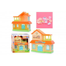 Кукольный дом с набором мебели 6612