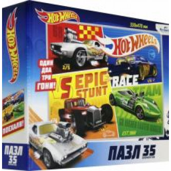 Пазл maxi 35 элементов Hot Wheels Команда 05856