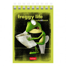 Блокнот А7 Лягух Кир 40Б7В1гр