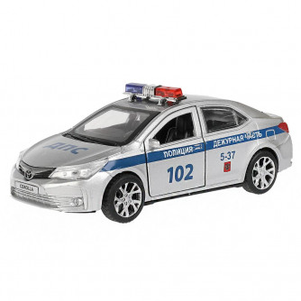 Металлическая машинка Технопарк Toyota Corolla Полиция COROLLA-P
