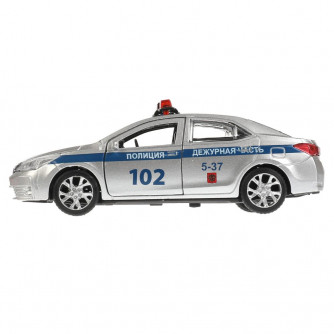 Металлическая машинка Технопарк Toyota Corolla Полиция COROLLA-P