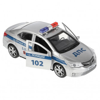 Металлическая машинка Технопарк Toyota Corolla Полиция COROLLA-P