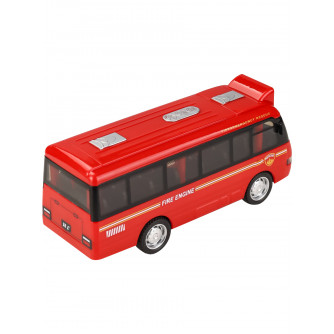 Автобус 15,2х5,7х6,7см (свет и звук, открывающиеся двери)(Арт. И-9436)