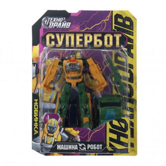 Робот супербот, трансформирующийся в машину, блист.17*26*5см ТЕХНОДРАЙВ J336-H21203-RS Робот супербот, трансформирующийся в машину, блист.17*26*5см ТЕХНОДРАЙВ J336-H21203-RS