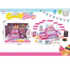 Касса Магазин сладостей Игровой набор Касса со световыми и звуковыми эффек