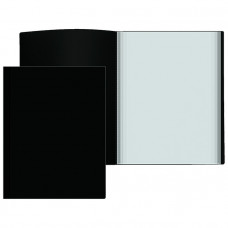 Папка с 10 вкладышами А4 Attomex Eco, 500мкм, черная 3100411   