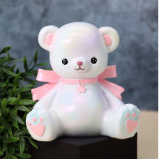 Копилка «Teddy bear», white 1032-1B