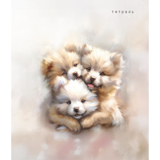Тетрадь 40л.кл.скрепка КТС, 