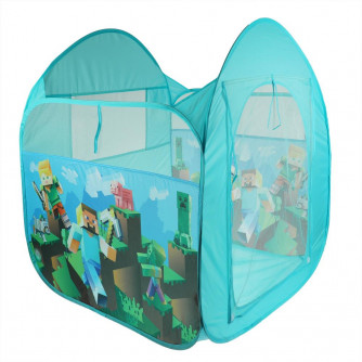 Палатка детская игровая майнкрафт, 83х80х105см, в сумке Играем вместе GFA-MNCT-R  