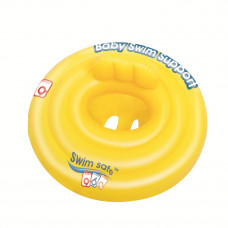 Круг надувной для плавания c сиденьем и спинкой Bestway  трехкамерный Swim Safe, 32096