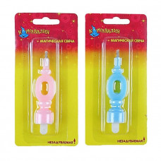 Свеча восковая для торта незадуваемая 