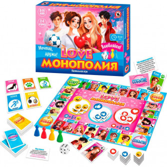 Игра Love монополия 03367   