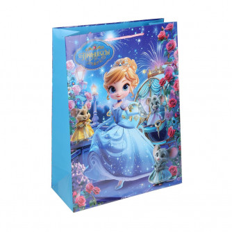 Пакет подарочный глянцевый xl,принцесса,140 гр/м2 ЧУДО ПРАЗДНИК PXL-130574-PR Пакет подарочный глянцевый xl,принцесса,140 гр/м2 ЧУДО ПРАЗДНИК PXL-130574-PR