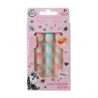 Накладные ногти единорог в коробке МИЛАЯ ЛЕДИ 127658-UNI-ML-WOT    