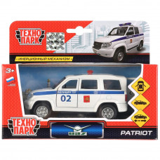 Металлическая машинка Технопарк УАЗ Patriot Полиция SB-17-81-UP-P(W)-WB