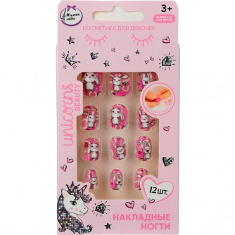 Накладные ногти единорог в коробке МИЛАЯ ЛЕДИ 127662-UNI-ML-WOT    