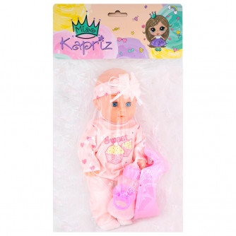 Пупс Miss Kapriz MK30K-B 30 см. с аксесс. в пак. FCJ1465337    Пупс Miss Kapriz MK30K-B 30 см. с аксесс. в пак. FCJ1465337