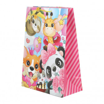 Пакет подарочный МАТОВЫЙ xl,зверьки,140 гр/м2 ЧУДО ПРАЗДНИК PXL-123182-ANM Пакет подарочный МАТОВЫЙ xl,зверьки,140 гр/м2 ЧУДО ПРАЗДНИК PXL-123182-ANM