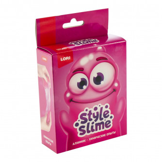 Химические опыты Style Slime Розовый Оп-097