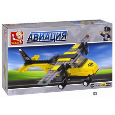 Конструктор Sluban Авиация Вертолёт M38-B0360