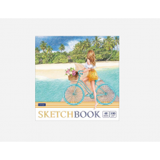 Блокнот-SketchBook А4, 40л, Hatber 