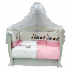 Комплект BIMBO GARDEN 7 предметов - Розовый