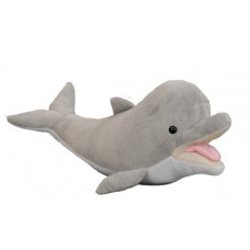 Мягкая игрушка Дельфин серый 5-5-1