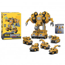 Трансформер 0783-369 5 в 1 Стройка металл в кор. ZY1598390   