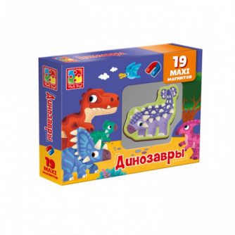 Набор магнитов Vladi Toys Динозавры VT3106-17