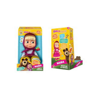 Игрушка мягкая Маша И МЕДВЕДЬ маша 29 см, муз. чип, в кор МУЛЬТИ-ПУЛЬТИ V85833-30X