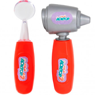 Набор доктора Levatoys MK3307-10 Юный доктор на блист. FCJ0949219   Набор доктора Levatoys MK3307-10 Юный доктор на блист. FCJ0949219