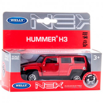 Металлическая машинка Welly Hummer H3 43629