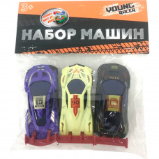 Набор машин Young Racer MK1021-23A меняет цвет в воде (3шт) в пак. FCJ1233694   