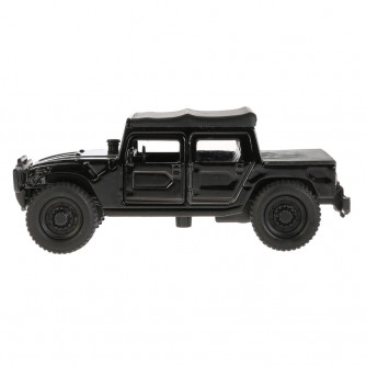 Металлическая машинка Технопарк Hummer H1 пикап SB-18-09-H1-N(B)-WB